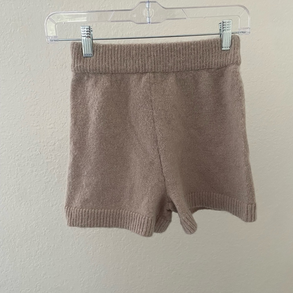 Women’s NA-KD fuzzy knit shorts